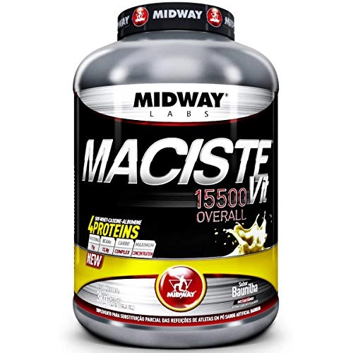 Esportivo Midway Maciste Vit Overall 15500 Pote Pó 3000 Gramas