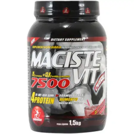 Esportivo Midway Maciste Vit Overall 7500 Pote Pó 1500 Gramas