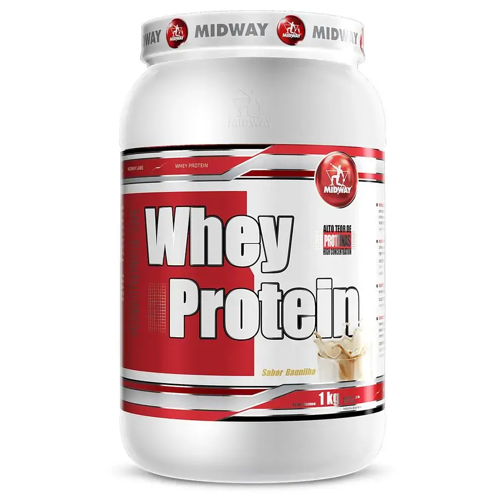Whey Protein 1kg Morango