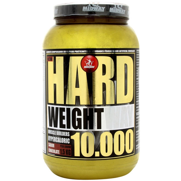 Esportivo Midway Hard Weight Way 10000 Pote Pó 1500 Gramas
