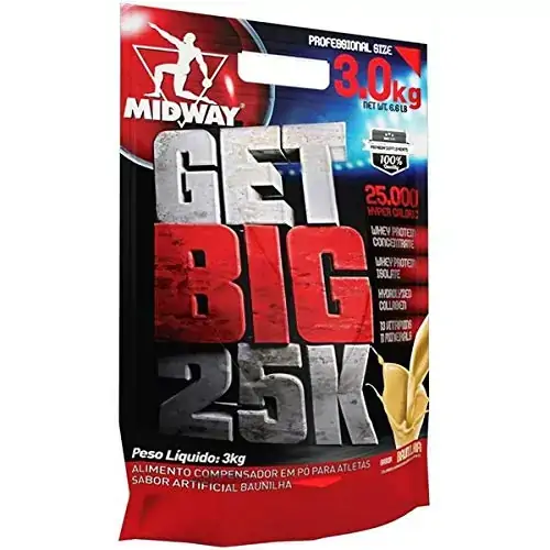 Get Big 25000 3kg Baunilha