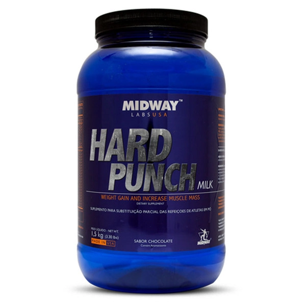 Esportivo Midway Hard Punch Pote Pó 1500 Gramas