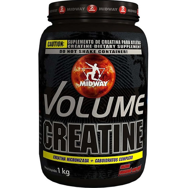 Esportivo Midway Volume Creatine Pote Pó 1000 Gramas