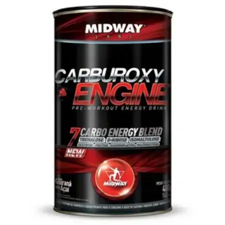 Esportivo Midway Carburoxy Engine Pote Pó 400 Gramas