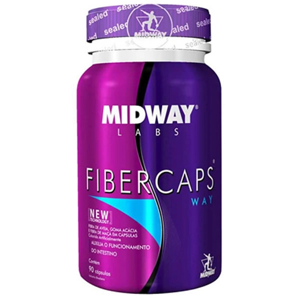 Nutricional Midway Fiber Caps Pote 90 Cápsulas