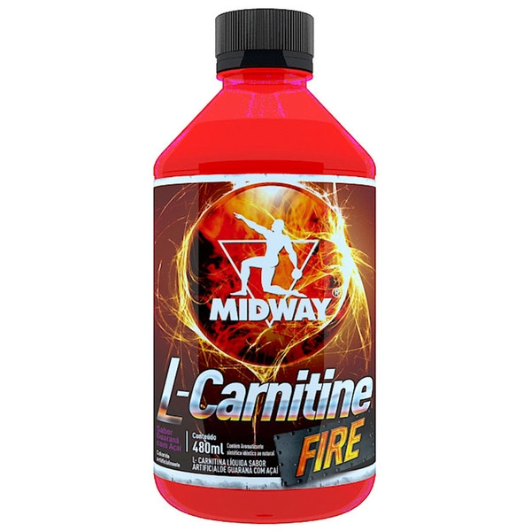 Esportivo Midway L Carnitine Fire Frasco