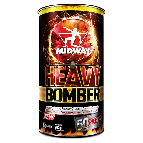 Esportivo Midway Heavy Bomber Lata 50 Packs