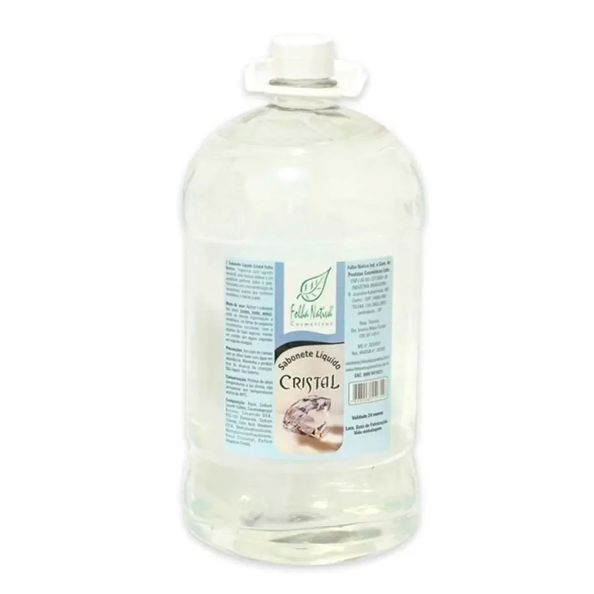 SABONETE LÍQUIDO FOLHA NATIVA CRISTAL 1990ML