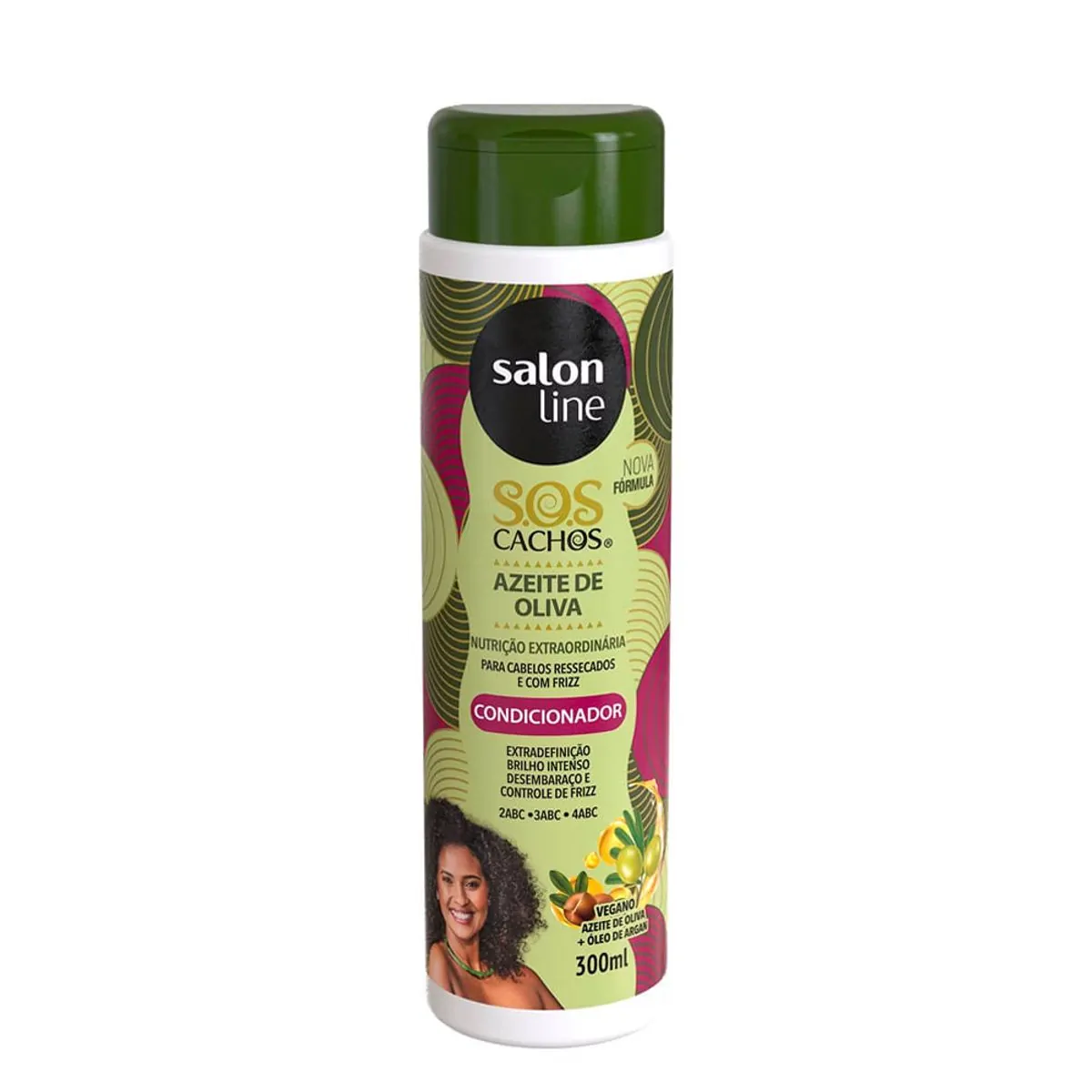 Condicionador SOS Cachos Azeite de Oliva Salon Line 300ml