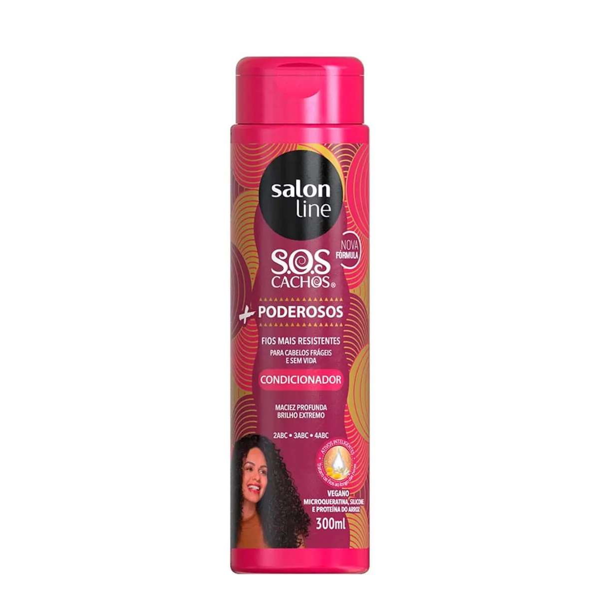Condicionador SOS Cachos + Poderosos Salon Line 300ml