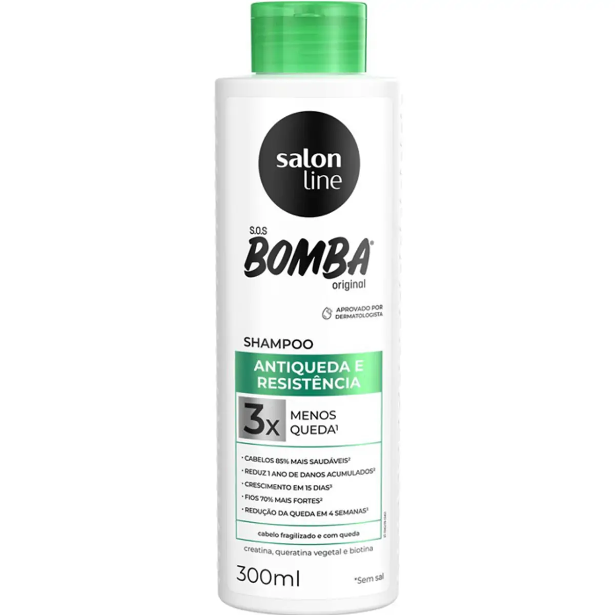 Shampoo S.O.S Bomba Antiqueda Salon Line 300ml