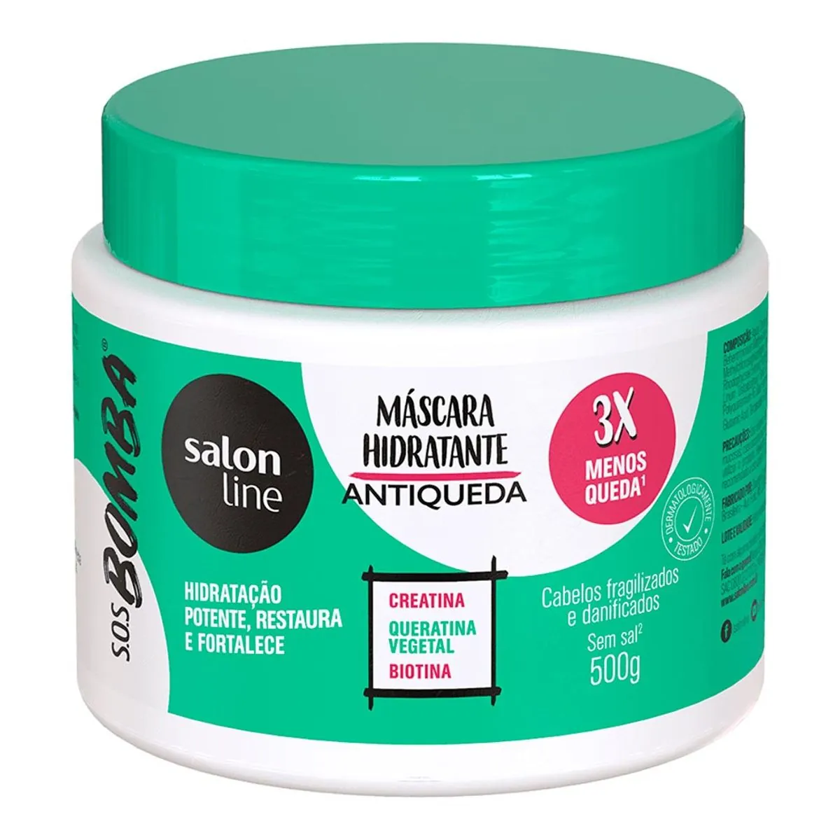 Salon Line Sos Bomba Antiqueda Máscara 500g