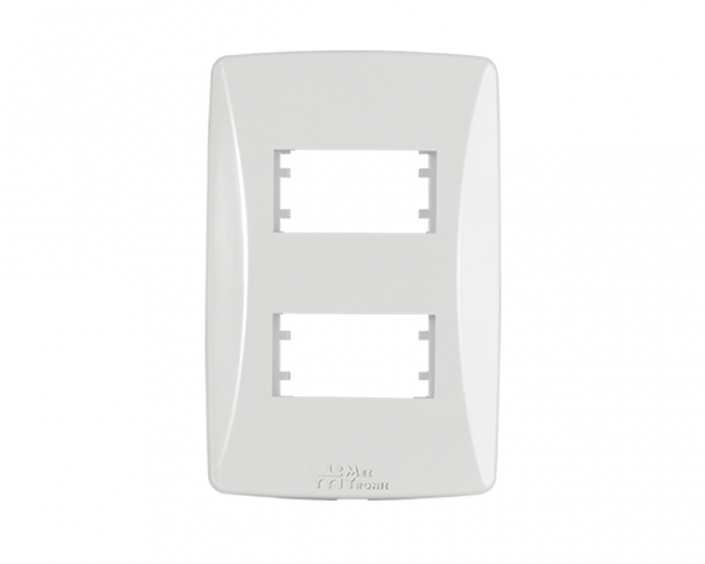 Modulo Petra Placa 4x2 2 Mod Dist Horiz 82004 C-10pcs