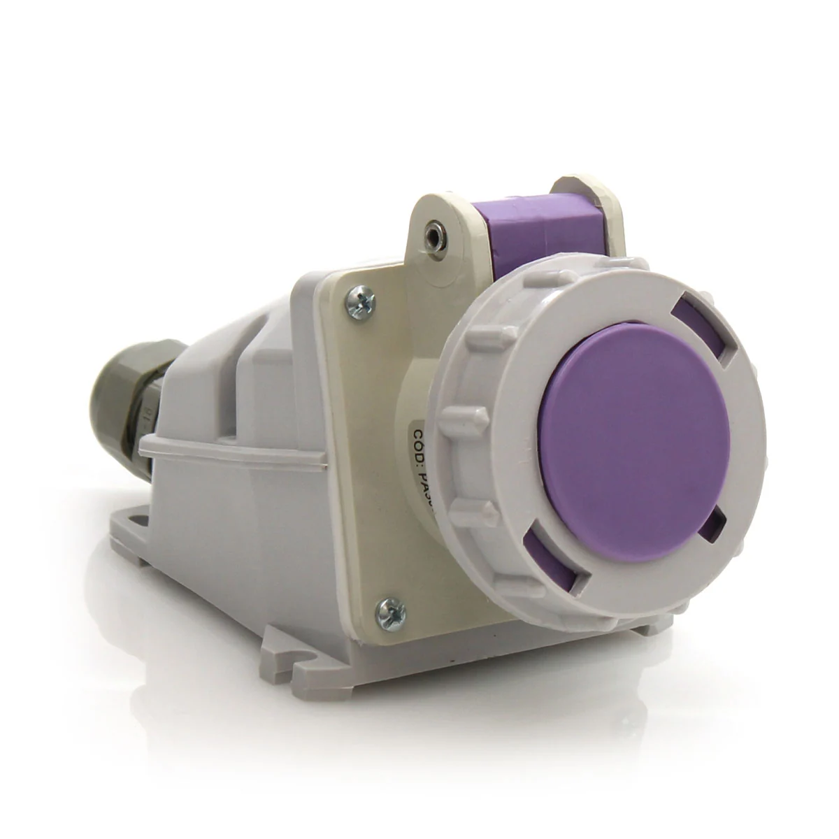 Tomada Industrial 2horas Sobrepor 16a 2p+t 24v Ip67 Strahl