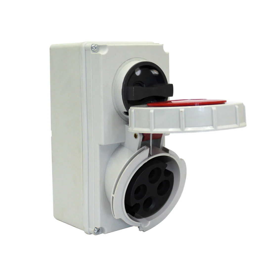 Mining Block Tomada Com Bloqueio Mecânico 3p+t 32a 380/415v Strahl