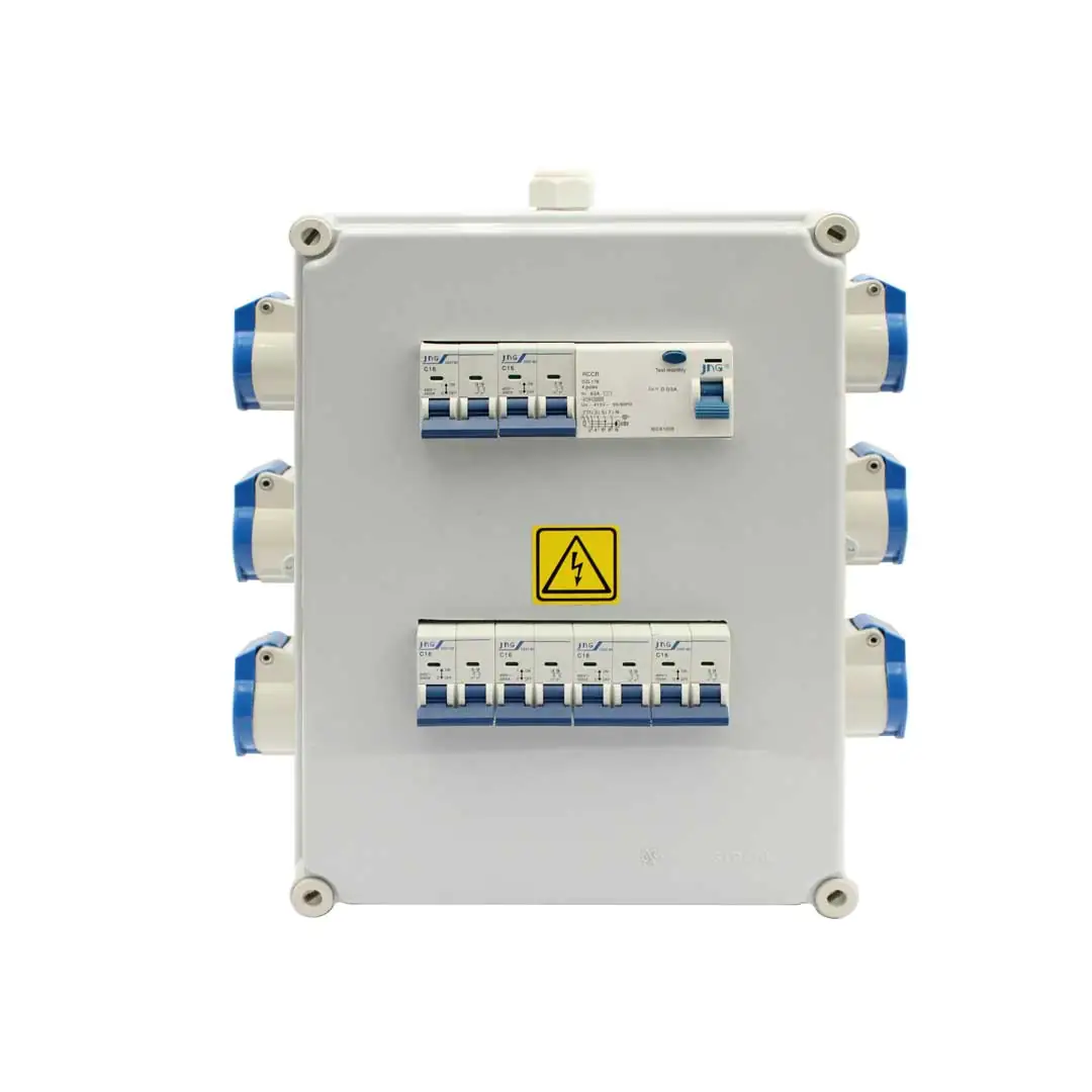 Quadro Com Tomadas Canteiro De Obras Robo Strahl Uc-3853/b