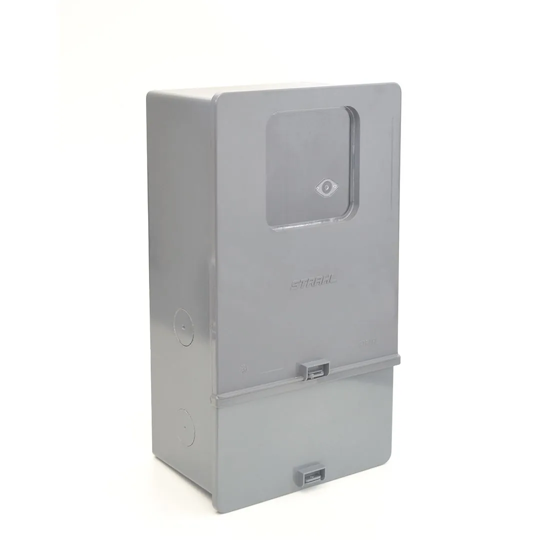 Caixa Montada Tipo E Para 01 Medidor Com Acesso Frontal Ao Disjuntor Para Muro Lateral Strahl 3069/mb10
