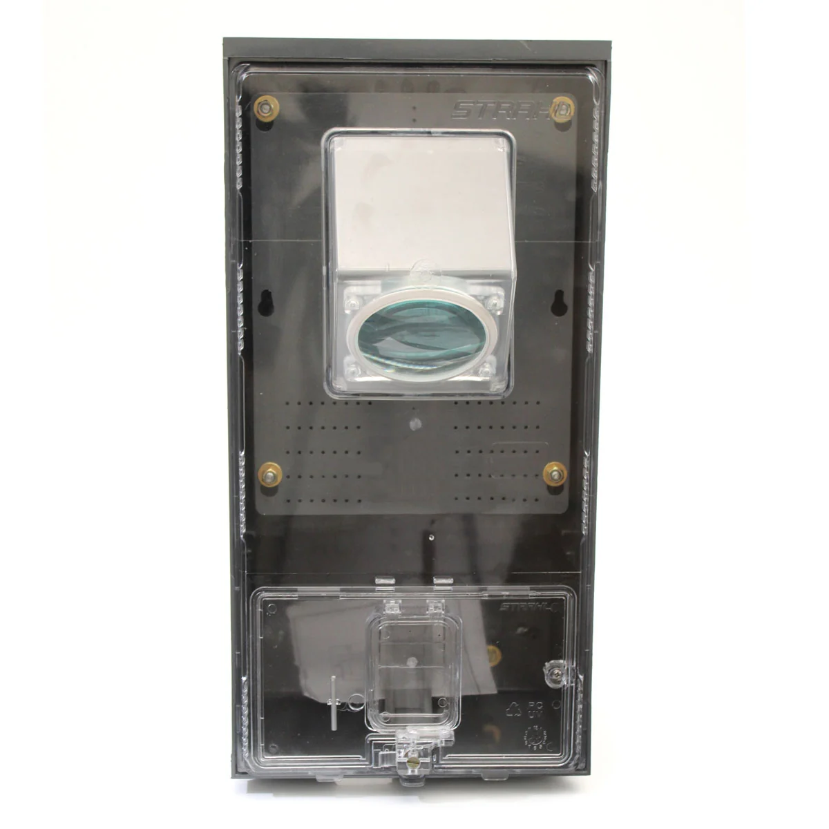 Caixa De Medição Individual Com Lente Para Muro Lateral Acesso Frontal Ao Disjuntor Uc3091/elektro