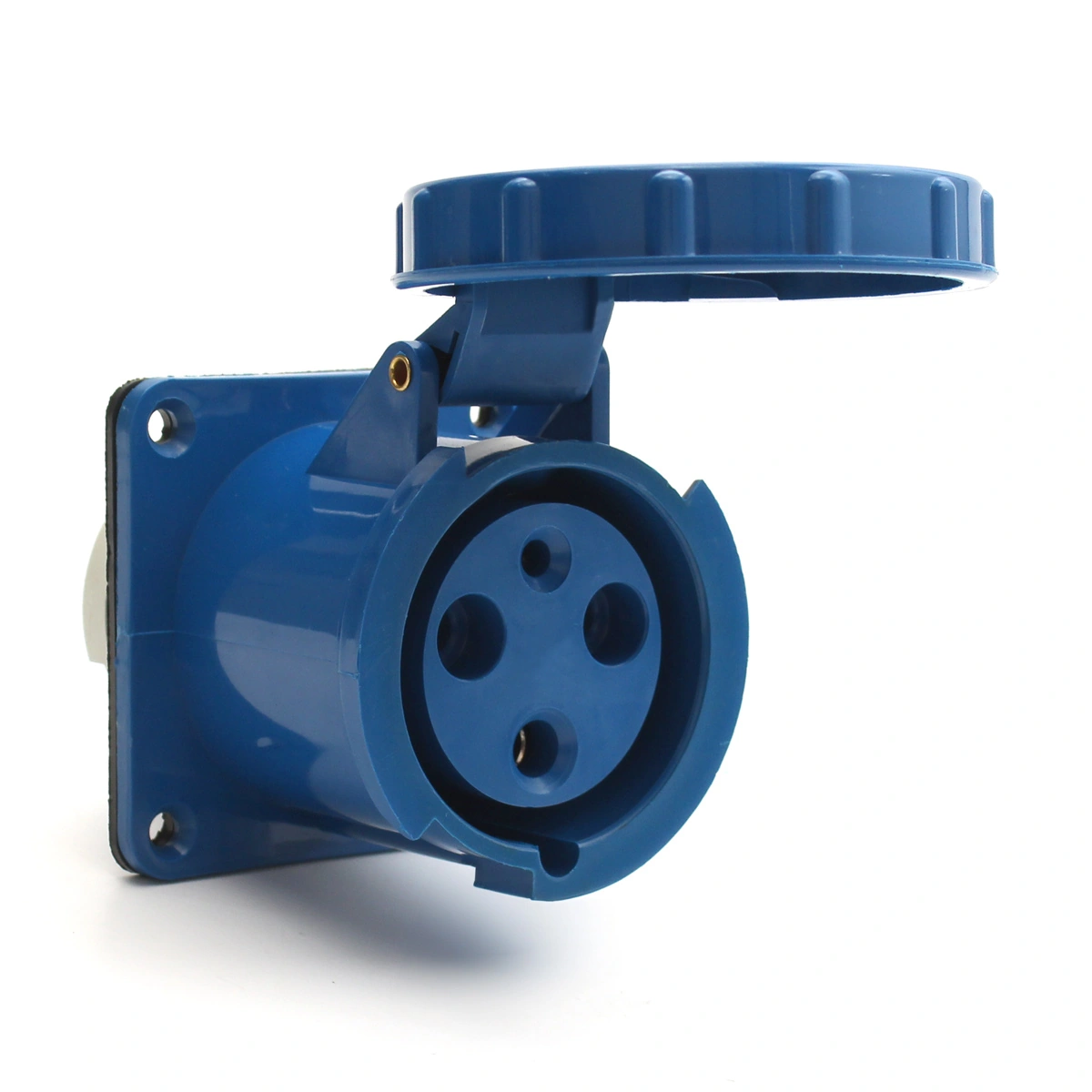 Tomada De Embutir Monobloco 63a 2p+t 220/240v Ip67 Strahl