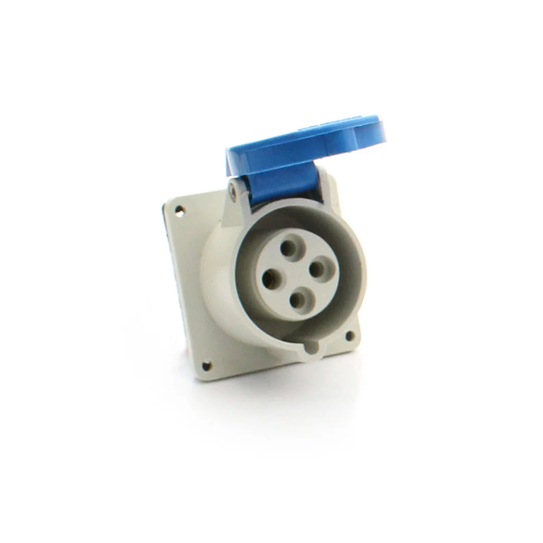 Tomada Industrial Embutir 3p+t 16a 220/240v Strahl - 4049/bc