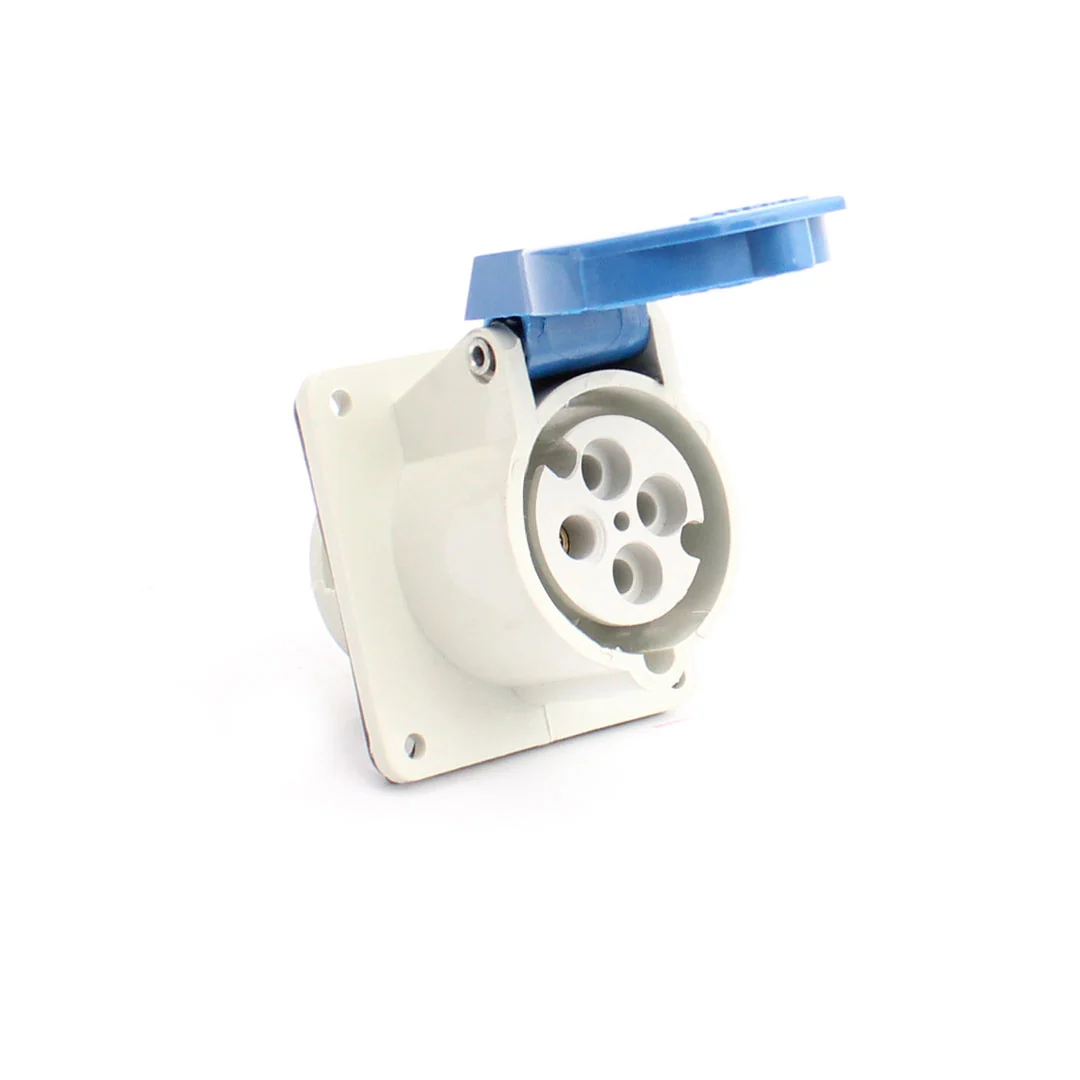 Tomada Industrial De Embutir 3p+t 32a 220/240v Strahl - 4249