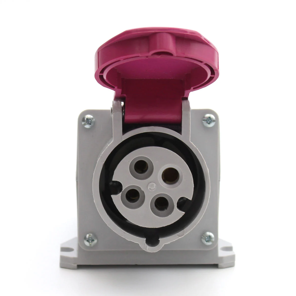 Tomada Industrial De Sobrepor 2h 32a 4 (3p+t) 24v Strahl Ip 44