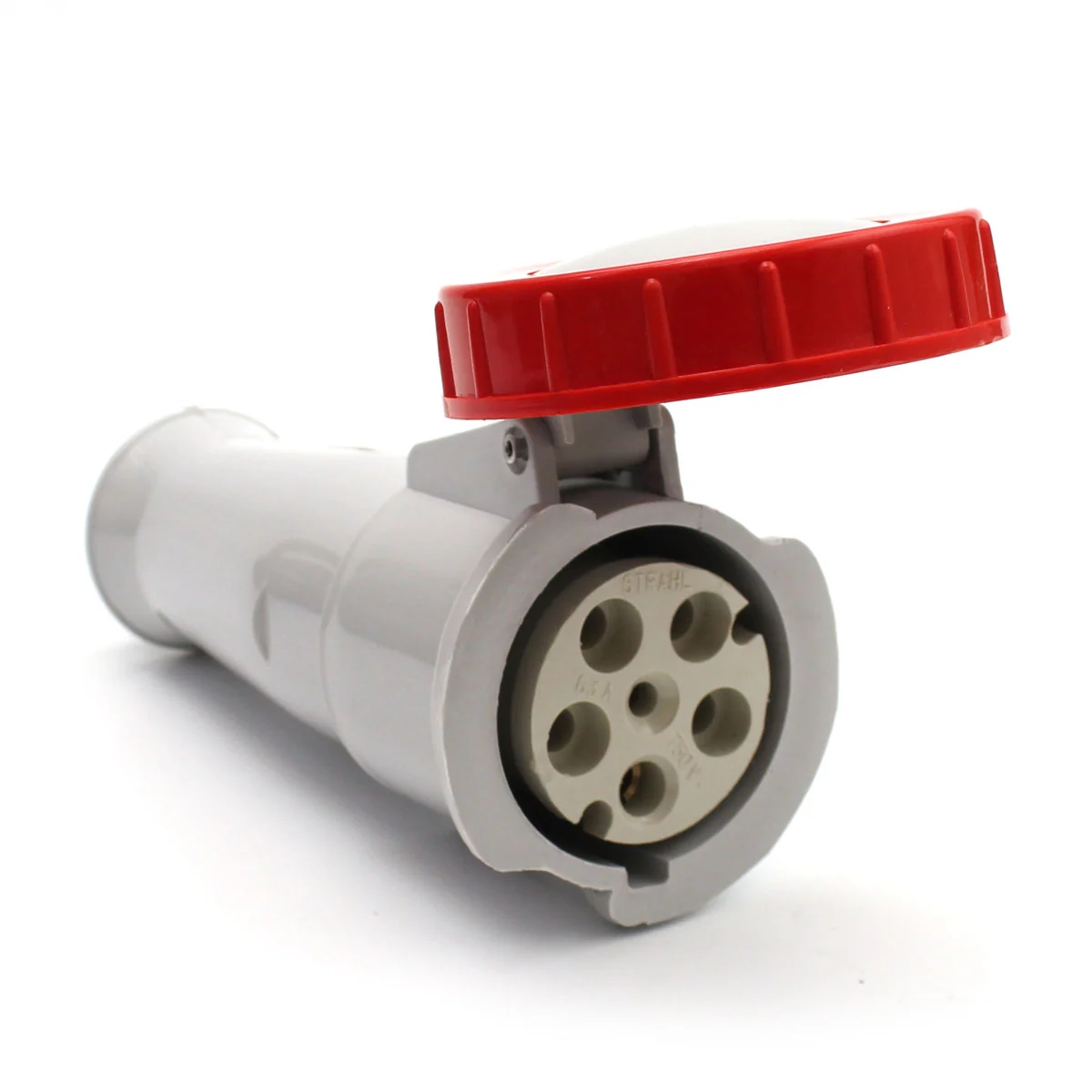 Acoplamento Industrial 3p+n+t 63a 380/440v Ip67 Strahl 5556