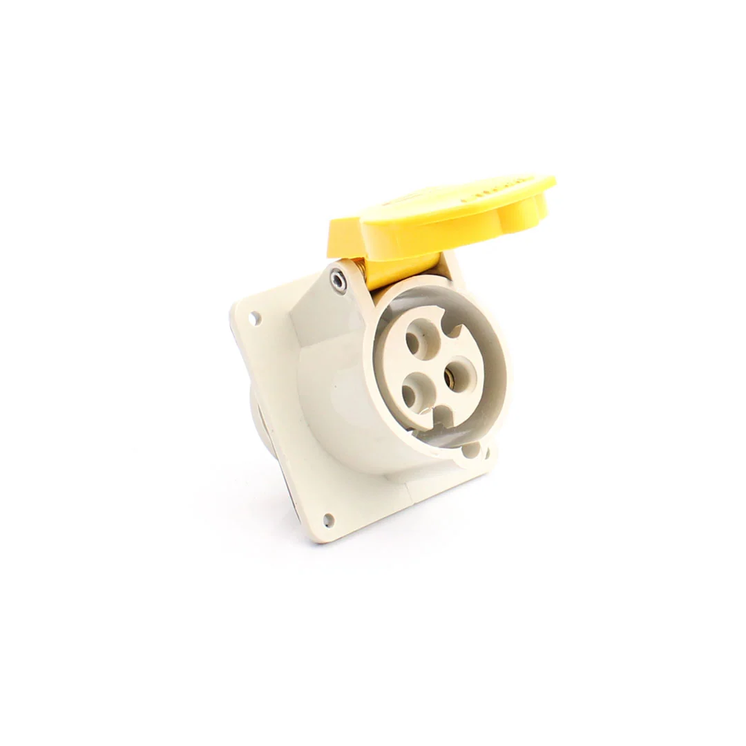 Tomada Industrial De Embutir 2p+t 16a 110v/130v Strahl 3044