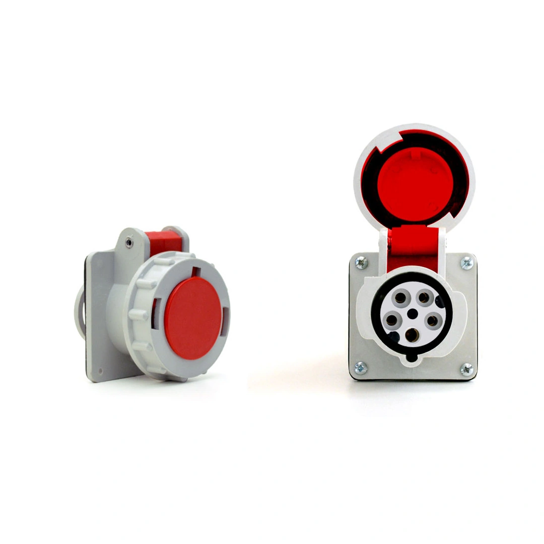 Tomada Industrial Embutir 3p+n+t63a 380/440v Ip67strahl 5546