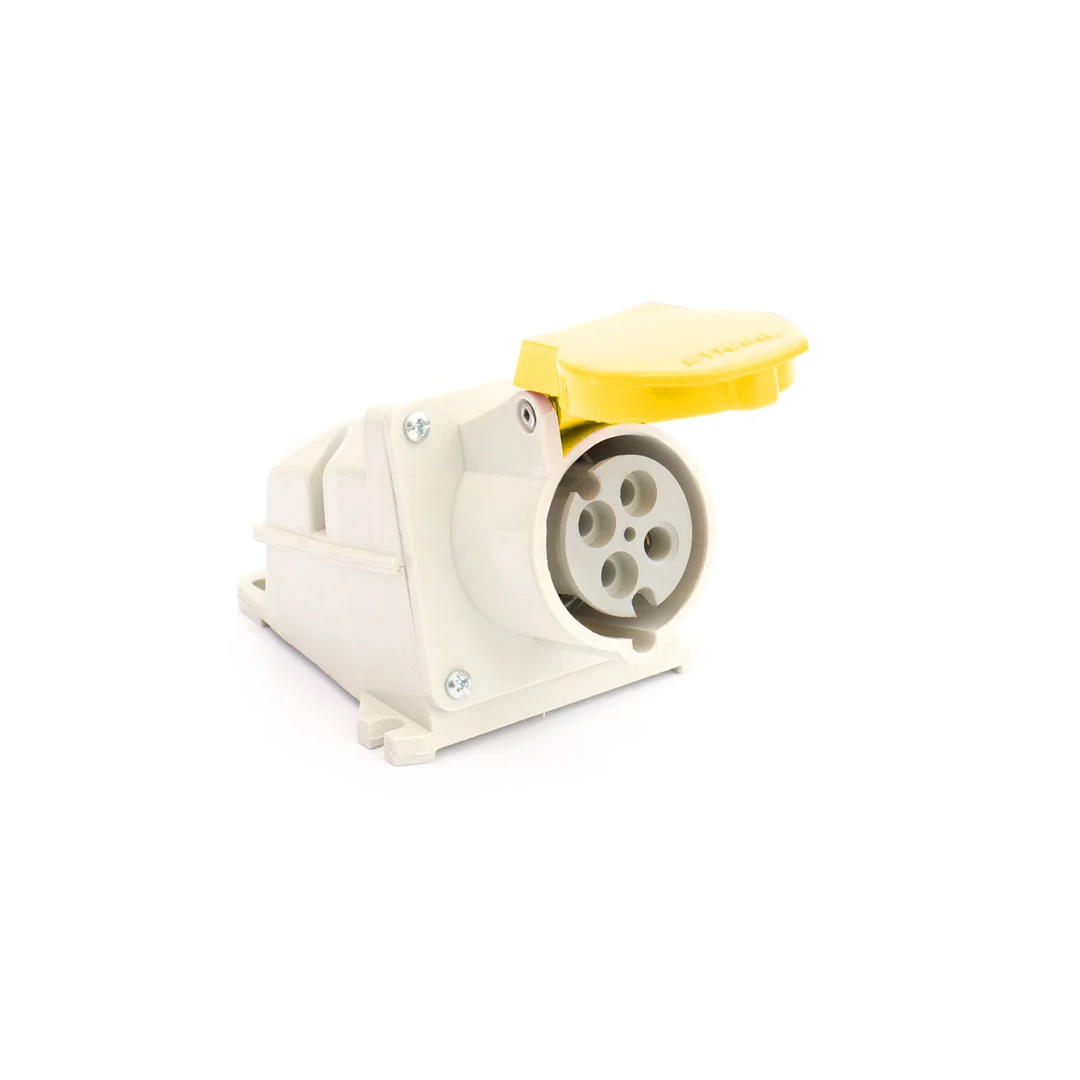 Tomada Industrial Sobrepor 3p+t 32a 110v/130v Strahl - 4204