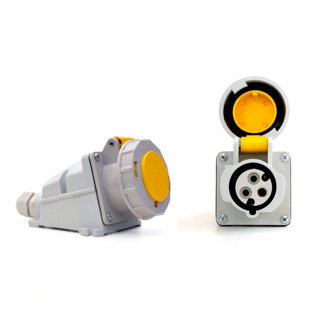 Tomada Industria Sobrepor 2p+t16a 110v/130v ip67 Strahl PA3004