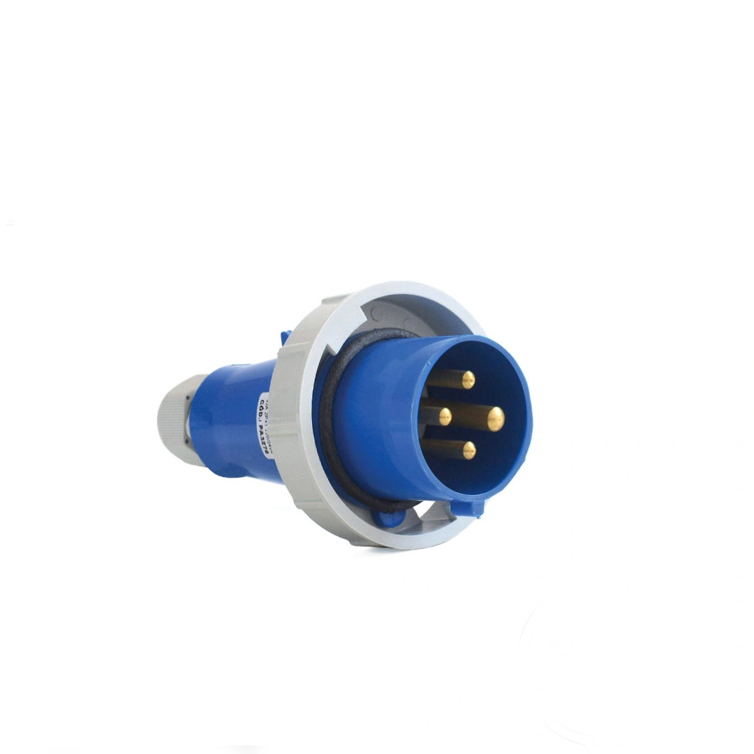 Plugue Industrial 3p+t 16a 220/240v Ip67 Strahl - Pa4079