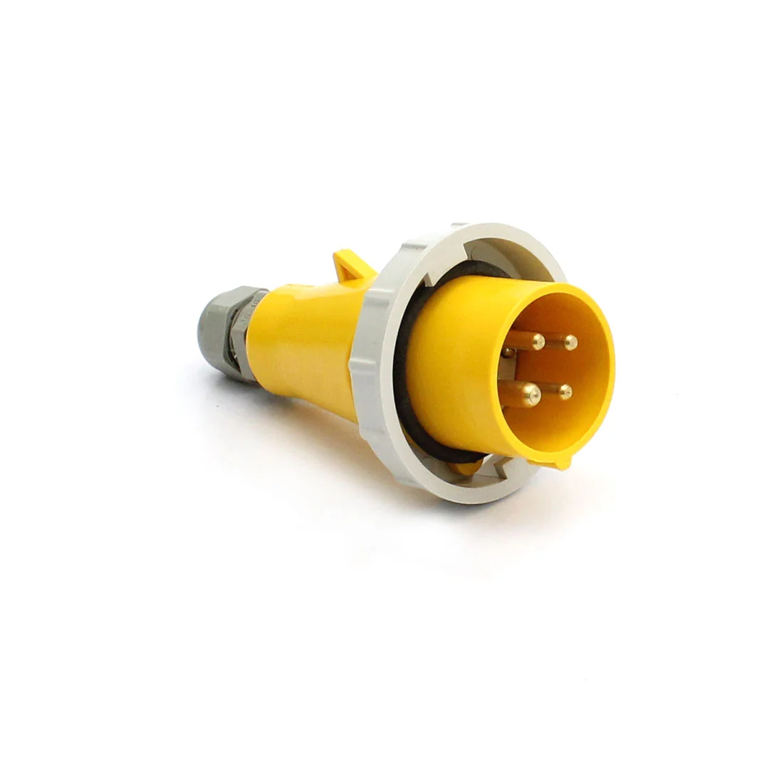 Plugue Industrial 3p+t 32a 110/130v Ip67 Strahl - Pa4274