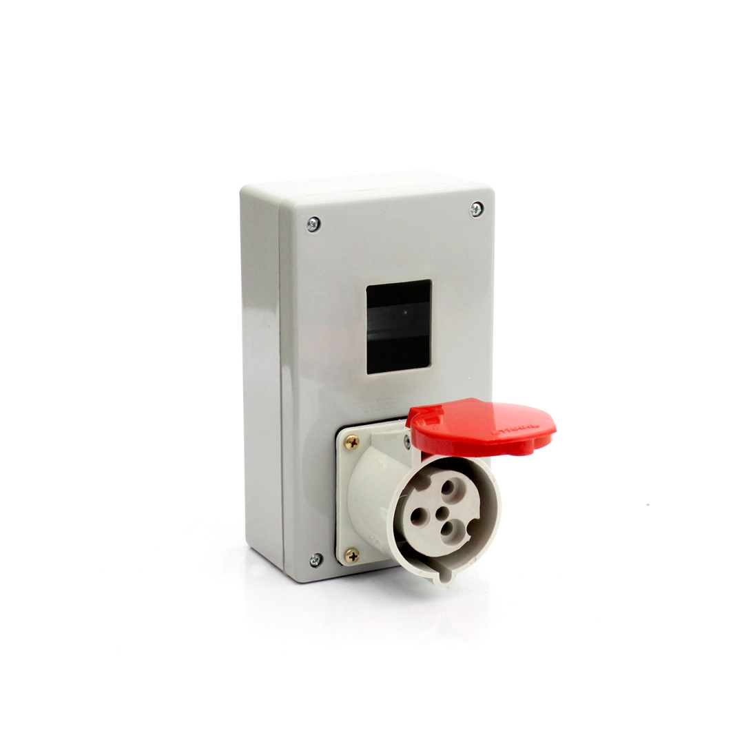 Caixa Com Tomada Industrial 2p+t 380/440v 16a Strahl Sd-3049