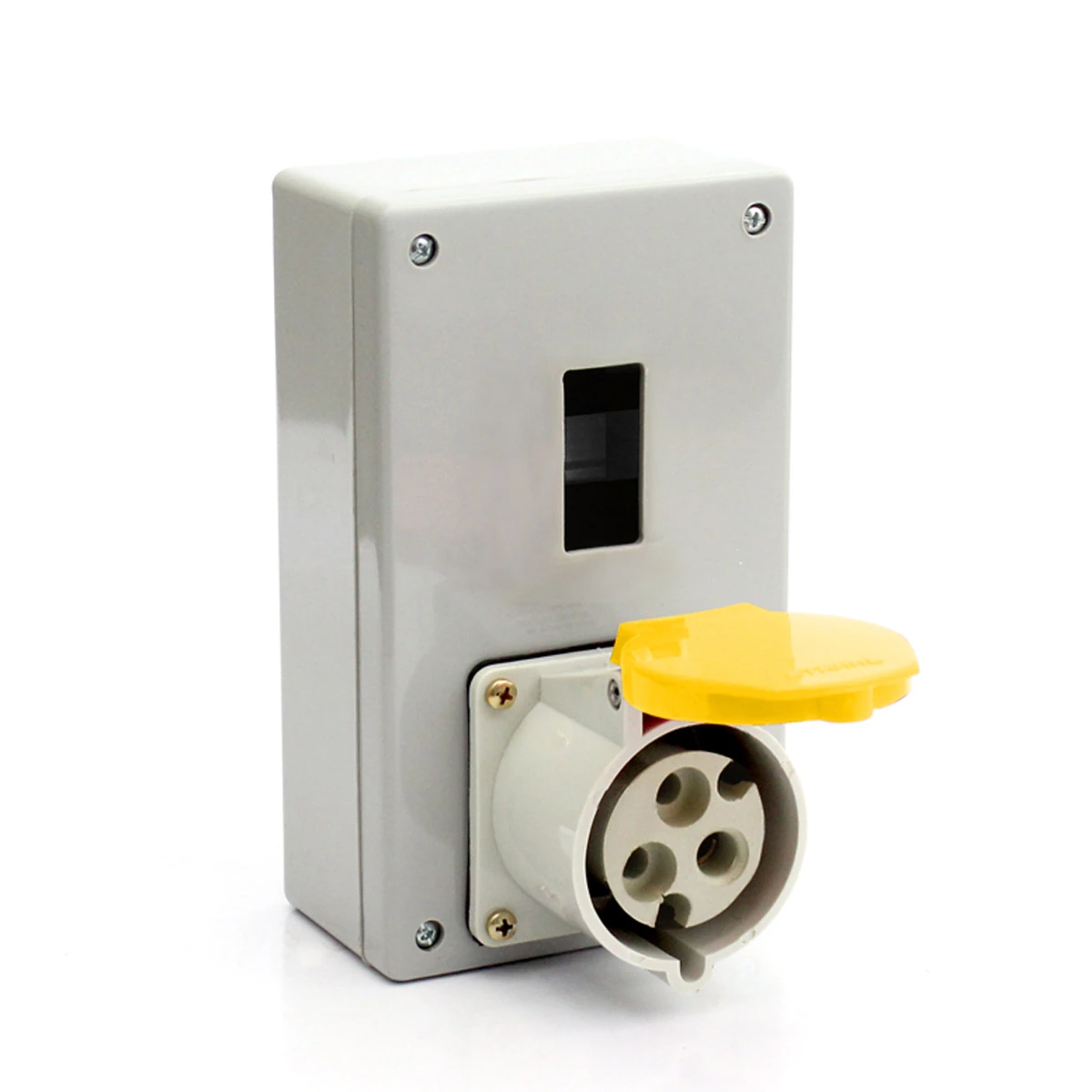 Caixa Com Tomada Industrial 2p+t 110/130v 32a Strahl Sd-3244