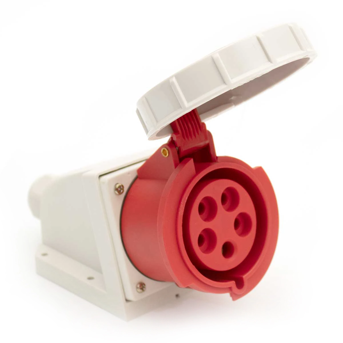 Tomada De Sobrepor Ip 67 3p+n+t 32a 380v Strahl Pa5206/bc