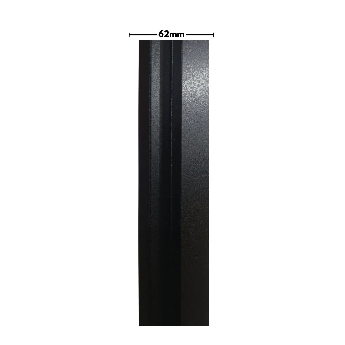 Painel Ripado Mdf 270x6,2x1,8cm - Preto