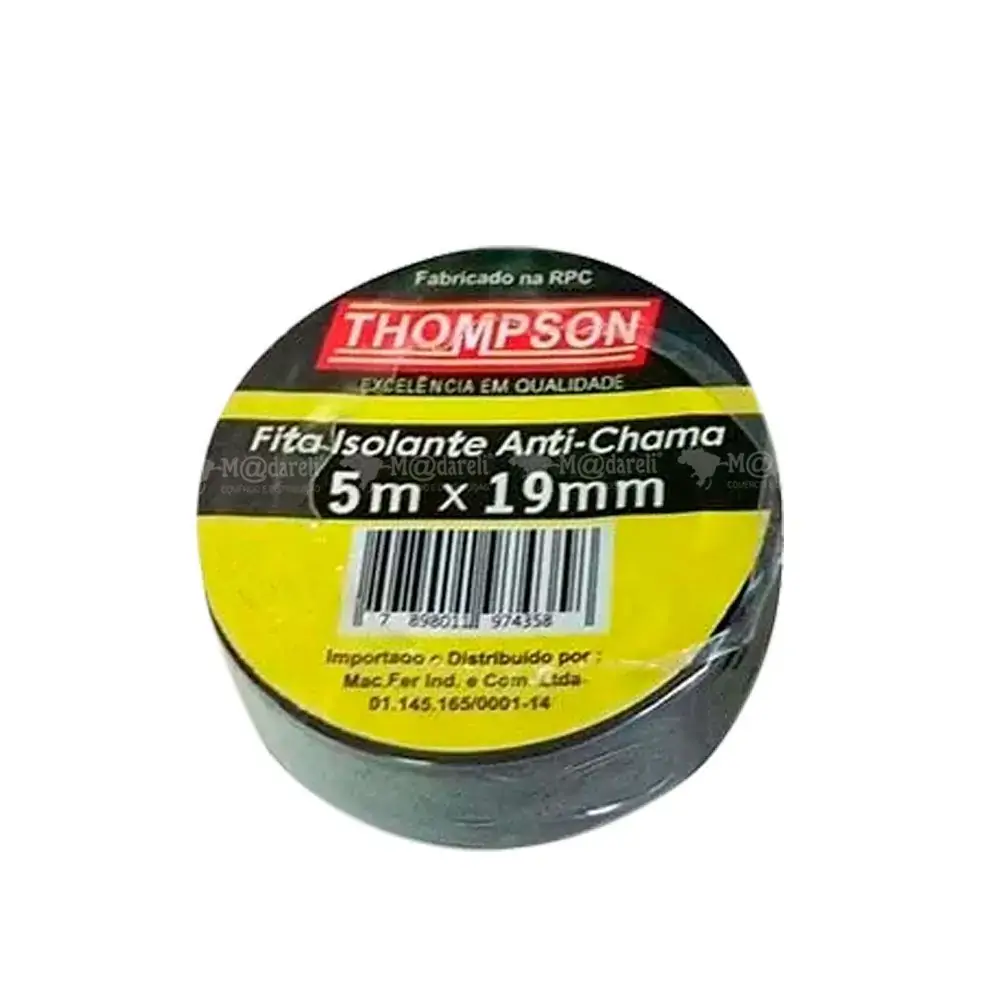 Fita Isolante Thompson 5m X 19mm