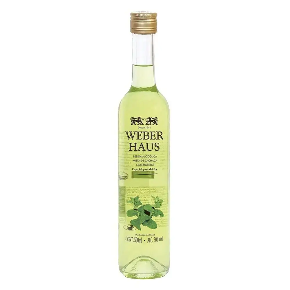 Cachaca Weber Haus Mista C/anis 500ml
