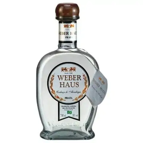 Cachaça De Alambique Prata 700ml Weber Haus