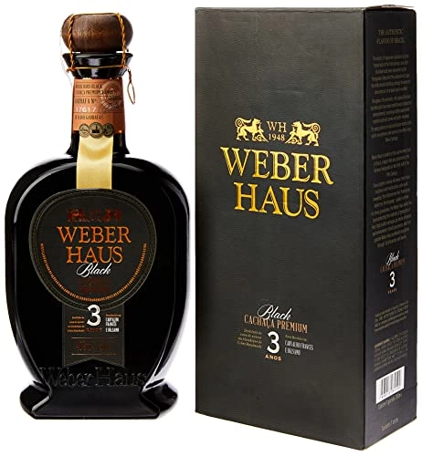 Cachaça Weber Haus Black 3 Anos 750ml