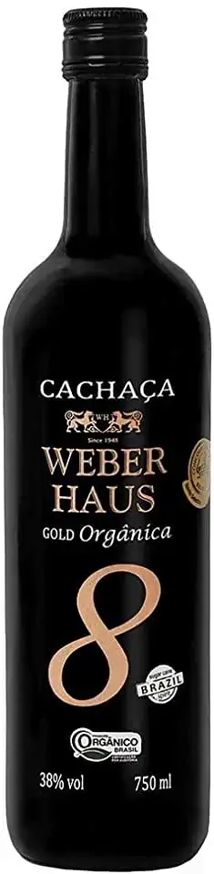 Cachaca Golden Org.8 Weber Haus 750ml