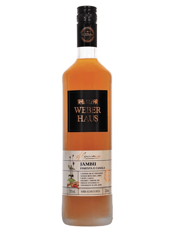 Bebida Alcoo. Mista Weber Haus Jambu 750ml