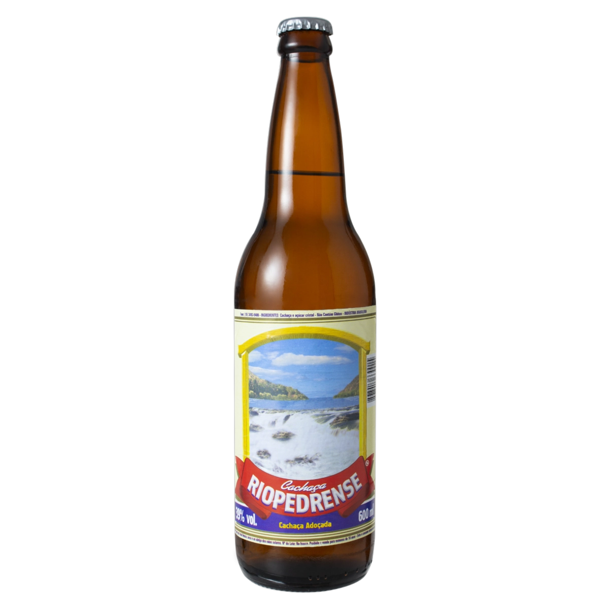 Cachaça Adoçada Riopedrense Garrafa 600ml