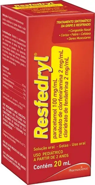Resfedryl 2,5 Mg/ml 2,5 Mg/ml 100 Mg/ml Gotas Pharmasciense Similar
