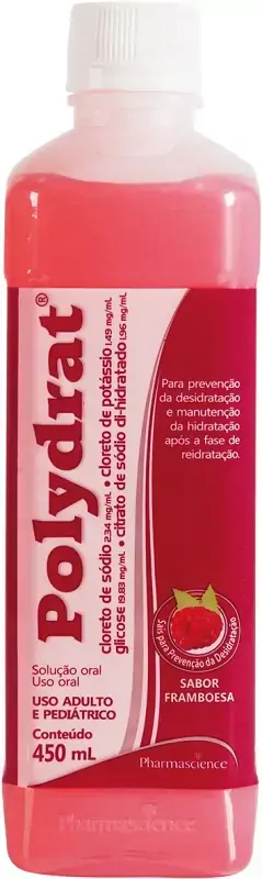 Polydrat Sabor Framboesa 1,96 Mg/ml 1,49 Mg/ml 2,34 Mg/ml 19,86 Mg/ml Solução Oral Pharmasciense Sim