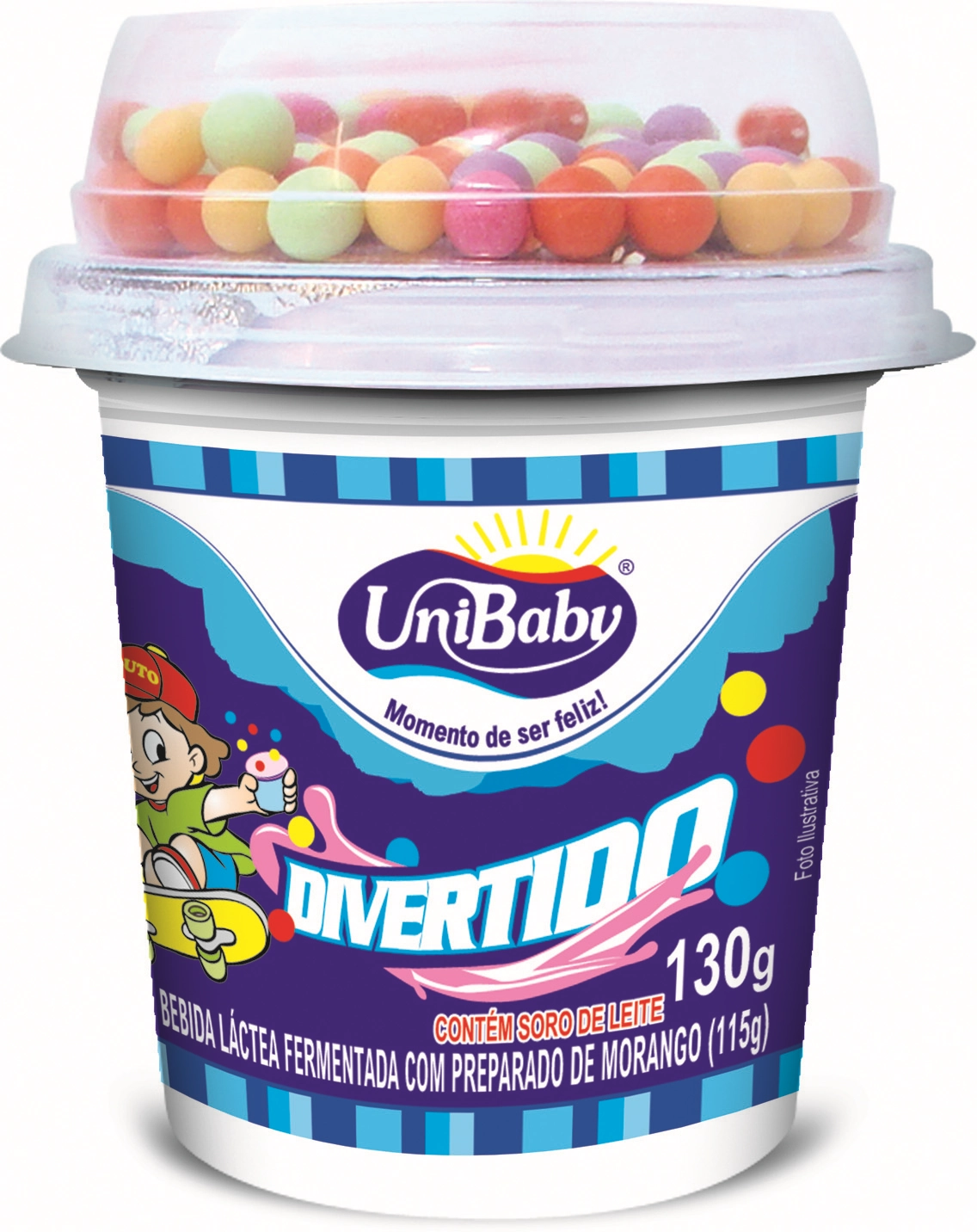 Beb.lac.unibaby Div.130g F.a.colori