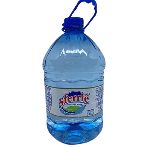 Agua Mineral Natural S/ Gas 5l Sferrie