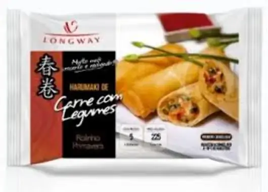 Rolinho Primavera Long Way Carne C/ Legumes