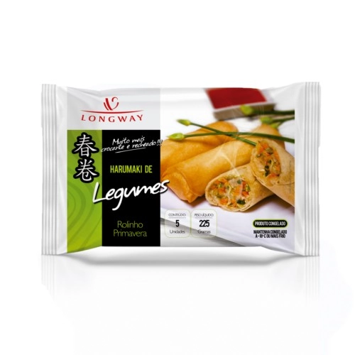 Rolinho Primavera Long Way 225g Legumes